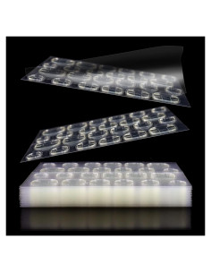 Pestañas Adhesivas Doble Cara Allstarry 360pcs para Uñas