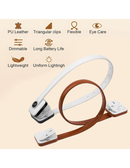 Luz de Lectura LED Recargable Osuke 12 LEDs 9 Temperaturas Luz de Lectura LED Recargable Osuke 12 LEDs 9 Temperaturas