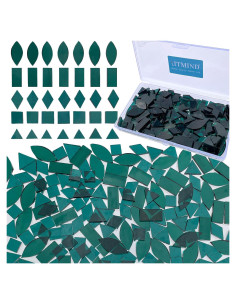 Azulejos de Mosaico de Vidrio LITMIND 240 Piezas 5 Formas