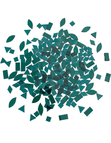 Azulejos de Mosaico de Vidrio LITMIND 240 Piezas 5 Formas