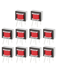 10 Transformadores de Audio EI-14 600 Ohm Aislamiento Alta Eficiencia