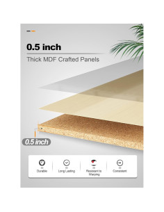 Paneles Acústicos de Madera Woven Sound 120x31.75cm Nogal 2P 2