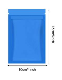 Bolsas Reutilizables a Prueba de Olores Blulu 100 Piezas 10x15 cm 2