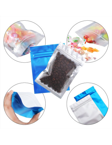 Bolsas Reutilizables a Prueba de Olores Blulu 100 Piezas 10x15 cm