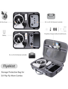 Funda de Transporte Flyekist para Drone DJI Flip - Ligera y Compacta 2