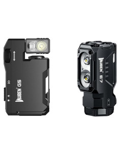 Linterna EDC Recargable WUBEN G5 y E7 400 y 1800 Lúmenes