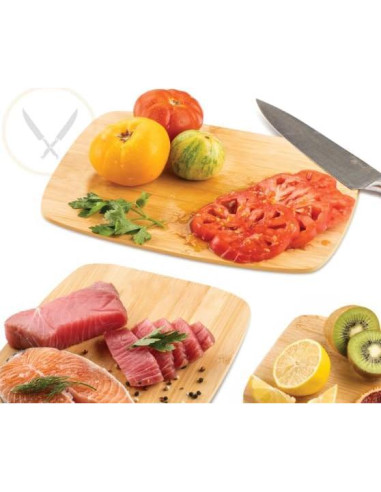 Tabla de Cortar de Bambú ASEANAO 20.3x12.7 cm Ecológica