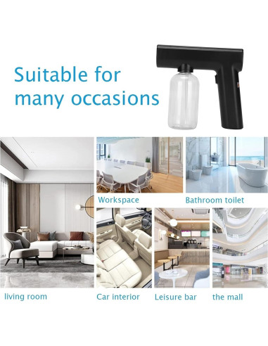 Atomizador de Niebla Eléctrico YUYTE 250ml Portátil Recargable