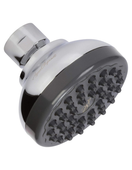 Cabezal de Ducha Aqua Elegante 9.5 LPM Cromo Autolimpiante
