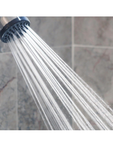 Cabezal de Ducha Aqua Elegante 9.5 LPM Cromo Autolimpiante