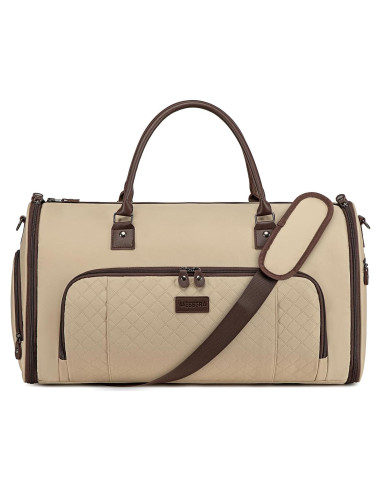 Bolsa de Ropa Convertible Vessgra Kaki 56x36x23 cm 2 en 1