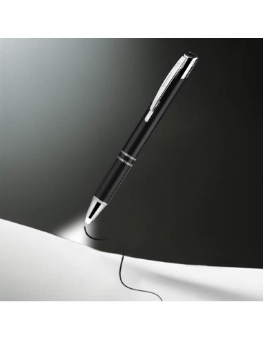 Bolígrafo Penyeah con Luz LED - 2 Unidades, Blanco