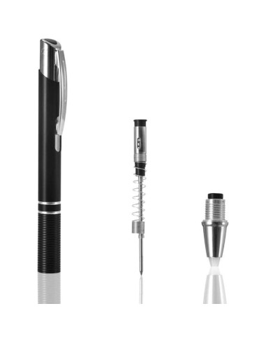 Bolígrafo Penyeah con Luz LED - 2 Unidades, Blanco