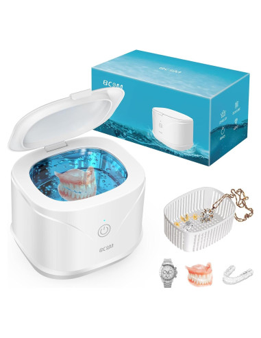 Limpiador Ultrasónico BCOM para Retenedores y Joyería 46kHz