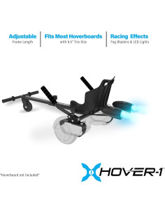 Hover-1 Falcon 1 Buggy para Hoverboard | Luces LED, Ajustable 2