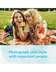 Funda Doble Capa TCL Flip 3 T435 2024 con Protector Vidrio 2