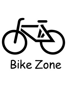 Plantilla de Zona de Bicicleta 30.48cm Marketing Holders 3MM