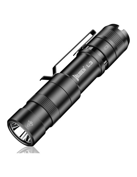 Linterna Táctica Recargable WUBEN L3 3000 Lúmenes LED IP68