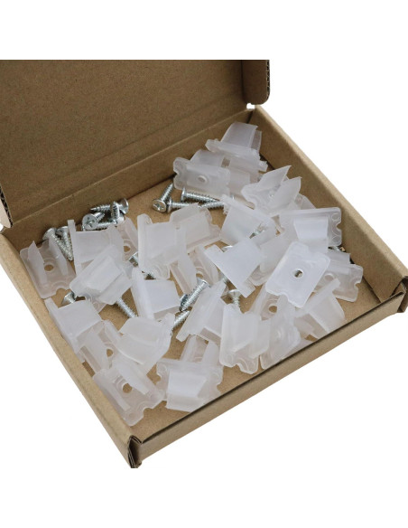 Clips de Montaje para Tiras LED Sunnates 30PCS 5-6mm