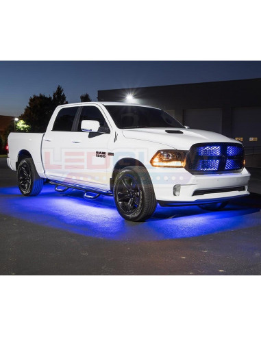 Kit de Iluminación LED Bajo Cuerpo LEDGlow Azul 6 Piezas