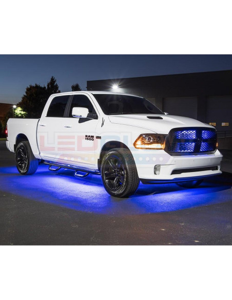 Kit de Iluminación LED Bajo Cuerpo LEDGlow Azul 6 Piezas