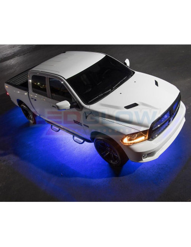 Kit de Iluminación LED Bajo Cuerpo LEDGlow Azul 6 Piezas