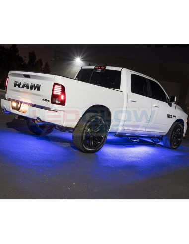 Kit de Iluminación LED Bajo Cuerpo LEDGlow Azul 6 Piezas
