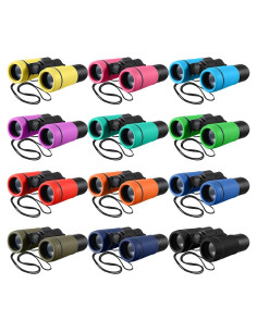 12 Binoculares para Niños Yunsailing - A Prueba de Golpes, 4x30mm