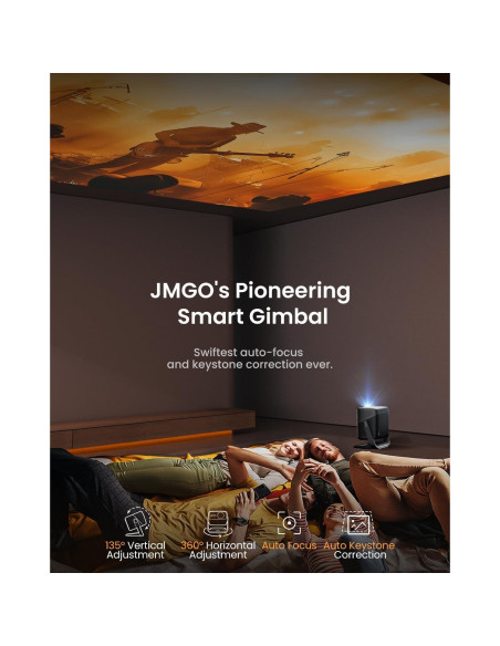 Proyector Láser 4K JMGO N1S Pro 2250 lúmenes WiFi Bluetooth Proyector Láser 4K JMGO N1S Pro 2250 lúmenes WiFi Bluetooth