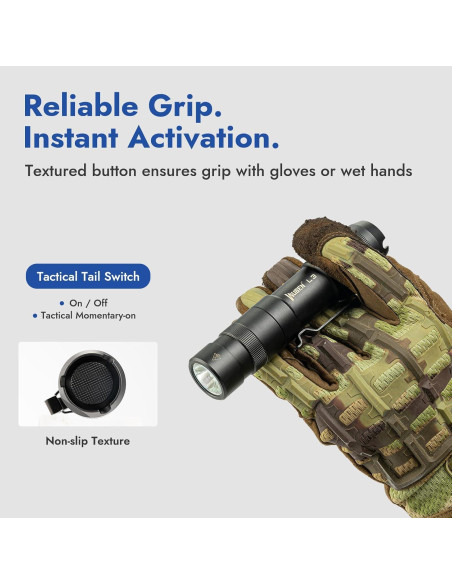 Linterna Táctica Recargable WUBEN L3 3000 Lúmenes LED IP68