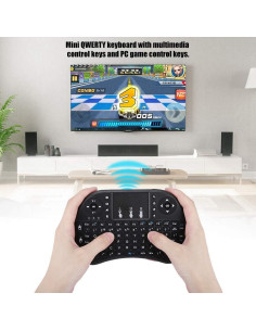 Teclado Mini 2 en 1 Pomya con Touchpad y Control Multimedia 2