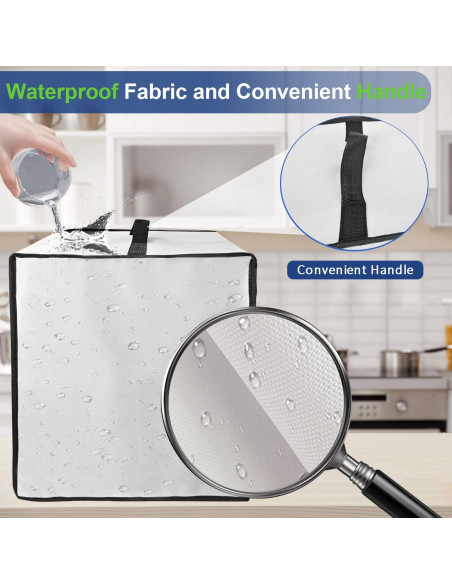 Cubierta de Polvo para Plancha Eléctrica Cuisinart GR-5BP1 - Impermeable y Resistente al Calor