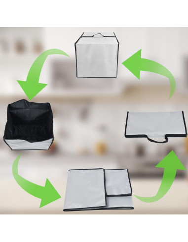 Cubierta de Polvo para Plancha Eléctrica Cuisinart GR-5BP1 - Impermeable y Resistente al Calor