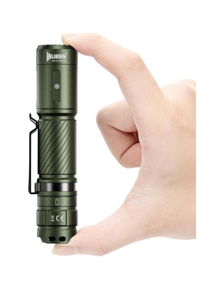 Linterna Recargable WUBEN C3 y E7 1200/1800 Lúmenes