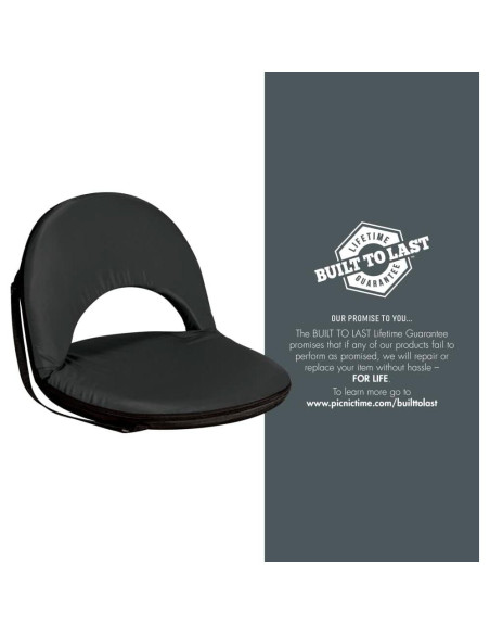 Silla de Estadio Reclinable Oniva Picnic Time - Negra