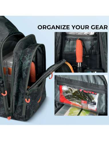 Bolsa de Tackle Sling KastKing Pond Hopper 45x32x15 cm