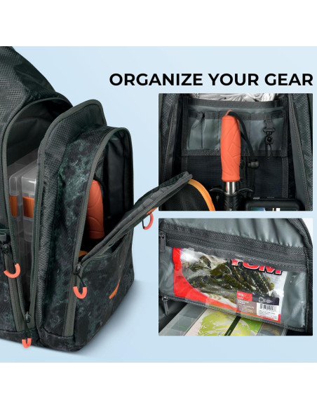 Bolsa de Tackle Sling KastKing Pond Hopper 45x32x15 cm