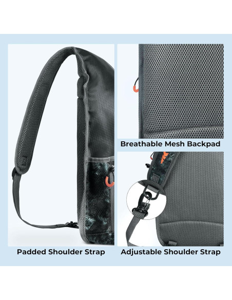 Bolsa de Tackle Sling KastKing Pond Hopper 45x32x15 cm