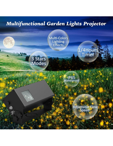 Proyector de Luces Lásers AIRIVO GY-01A 5 Colores IP65