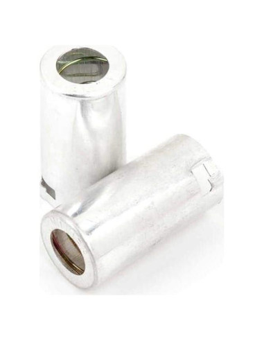 Escudos de Tubo Fender Pure Vintage - 2 Piezas, Acero Inoxidable