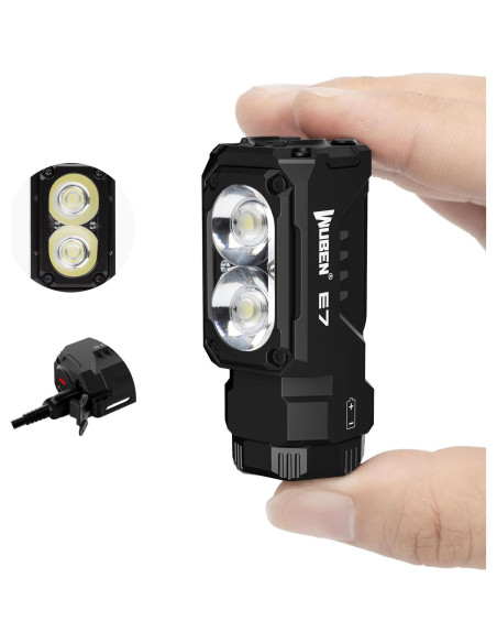 Linterna Recargable WUBEN C3 y E7 1200/1800 Lúmenes