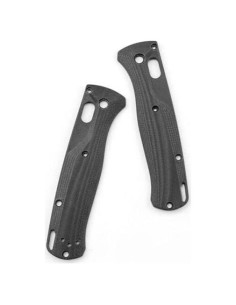 Parches de Agarre G10 para Cuchillo Benchmade Bugout 535 Negro