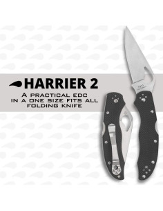 Cuchillo Spyderco Byrd Harrier 2 Acero Inoxidable 8Cr13MoV 2