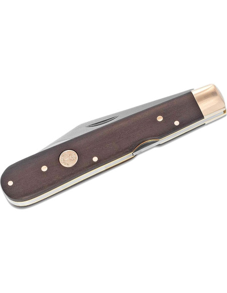 Cuchillo Boker 1906 de Acero Inoxidable con Mango de Ébano