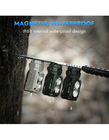 Linterna Recargable WUBEN C3 y E7 1200/1800 Lúmenes