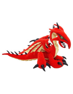 Peluche Dragón Rojo Toy Vault - Grande 38cm - Colección Monstruos