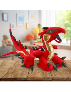 Peluche Dragón Rojo Toy Vault - Grande 38cm - Colección Monstruos 2