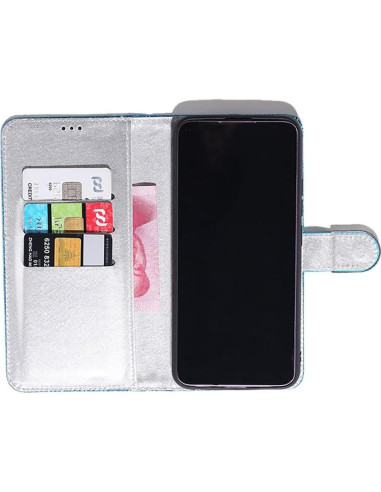 Funda Cartera Plegable Shitomua para Alcatel 1 Rojo