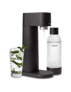 Máquina de Agua Espumosa Mysoda Woody 1L - Silenciosa y Ecológica
