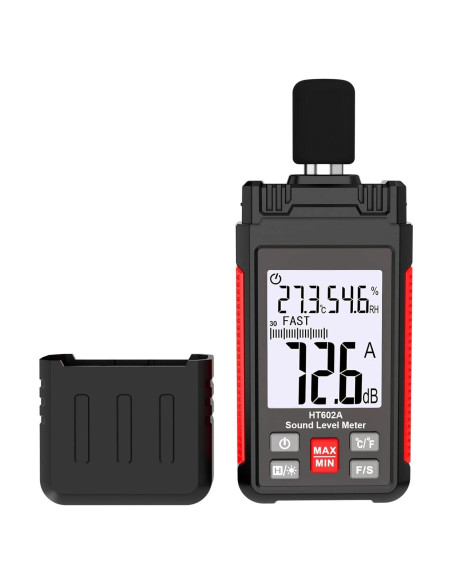 Medidor de Nivel de Sonido Intendvision HT602A 30-130 dBA